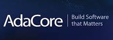 AdaCore logo on a dark blue background with the slogan 'Build Software that Matters'.